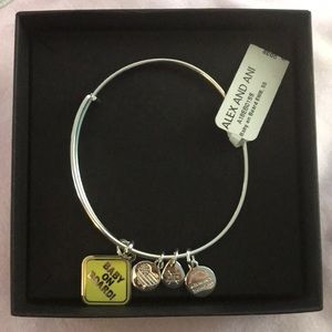 Alex and Ani charm bracelet